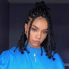 43 Cute Medium Box Braids You Need To Try Page 4 Of 4 Stayglam Short Box Braids Hairstyles Short Box Braids Box Braids Styling