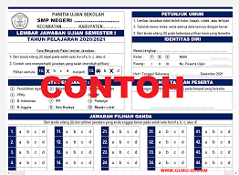 Maybe you would like to learn more about one of these? Contoh Lembar Jawaban Ujian Sekolah Tahun 2021 Info Pendidikan Terbaru
