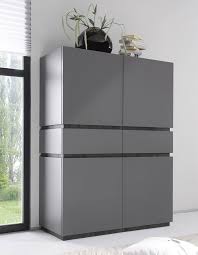 Buffet haut gris ou blanc laqué mat 4 portes pieds en option buffet haut blanc laqué design. Buffet Haut Gris Ou Blanc Laque Mat 4 Portes 2 Tiroirs