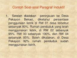Maybe you would like to learn more about one of these? Pertanyaan Tentang Pengembangan Paragraf