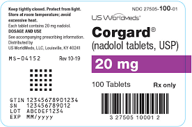 Anti hypertensive drugs with infertility as side effects : Corgard Tablets Nadolol Tablets Usp
