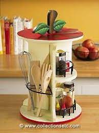 Apple canisters, apple kitchen set, utensil jar, apple soap dispenser , apple sugar jar. 84 Apple Kitchen Decor Ideas Apple Kitchen Decor Apple Decorations Apple