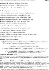 California Correctional Health Care Services Career