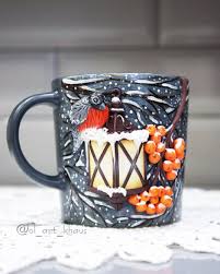 что такое полимерная глина и как с ней работать Ideya Ot Polzovatelya Cecile Betti Na Doske Mug Fimo Glina Podarki Kruzhka