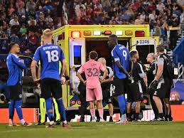 Emergency at MLS: Berterame Seen Leaving in Ambulance