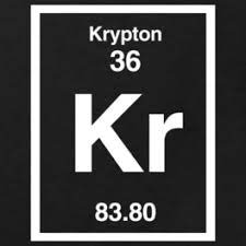 A vertical column in the periodic table. Krypton By Athul Jay Infographic