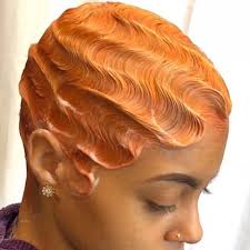 If you have short or long hair, you'll have to take a different approach to achieve the style. 160 Finger Waves Ideas In 2021 Short Hair Styles Natural Hair Styles Hair Styles