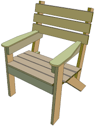 How To Make A Simple Garden Chair Buildeazy Outdoor Furniture Plans Garden Chair Plans Garden Chairs