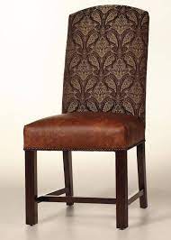 It is a set that includes two dining chairs for your stylish dining room area. Cambridge Dining Chair With Leather Seat And Nailhead Trim