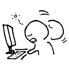 船 を 漕ぐ 居眠り