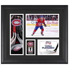 Tomáš plekanec (born 31 october 1982) is a czech professional ice hockey centre for hc kladno of the 1st czech republic hockey league (czech.1), on loan from kometa brno of the czech extraliga (elh). Tomas Plekanec Montreal Canadiens Framed 15 X 17 Player Collage With A Piece Of Game Used Puck