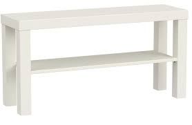 Instructions for ikea tv stand and lack extension. Ikea Lack Tv Stand 90 X 26 X 45 Cm Side Table In White With Bottom Compartment Amazon De Home Kitchen