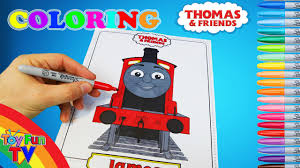 The first episode was released in 1984 ! Thomas And Friends Coloring Book James The Tank Engine Colour Episode Toyfuntv Youtube
