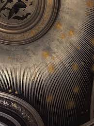 La luna bella salon , inc. Silver And Gold Leafed Domed Ceiling Salon De La Lune Paris Opera House Opera Opera Garnier