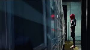 You see miles laying between the numbers four and two after he falls from a building, and the spider that originally bit him. Spiderman Into The Spiderverse Gif Spiderman Intothespiderverse Milesmorales Discover Share Gifs
