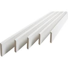 Lot De 5 Plinthes Medium Mdf Arrondies Peint Blanc 9 X 70 Mm L 2 M Plinthes Plinthe Bois Plinthe Mdf