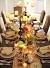 Mason Jar Thanksgiving Centerpieces