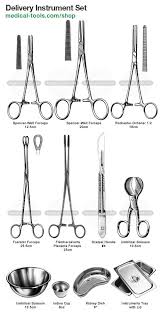 Delivery Instrument Set Surgical Nursing Medical Instruments Surgical Instruments
