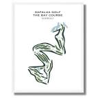 Buy the best printed golf course Kapalua Golf The Bay Course ...