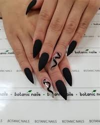 Short stiletto nails seeking attention | naildesignsjournal.com. 25 Stunning Acrylic Stiletto Nails You Need To Copy Asap Women Fashion Lifestyle Blog Shinecoco Com Matte Stiletto Nails Goth Nails Stiletto Nails Designs