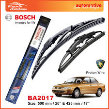 Menukar bumbung untuk kereta proton wira satria menjual dan memasang alat ganti kereta terpakai, baru dan accessories untuk mitsubishi evo lancer gsr libero asti wira sedan aeroback satria putra specialist interior dan exterior. Proton Wira Car Windshield Wiper Blade 20 17 Bosch Advantage Ba2017 Dinamik Autohaus Malaysia Auto Spare Parts Accessories Shop
