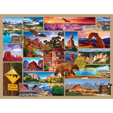 61 national parks puzzle 1000 pieces. National Parks 1000 Piece Jigsaw Puzzle Bits And Pieces