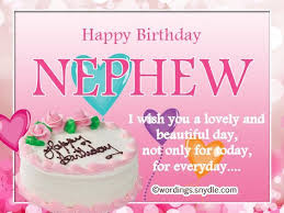 Birthday Wishes For 13 Year Old Nephew Happy Birthday Wishes For Nephew Happy Birthday Nephew Nephew Birthday 1st Birthday Wishes