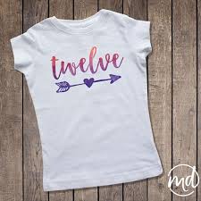 Crop Top Cute Birthday Outfits For 12 Year Olds 12th Birthday Shirt Girl Twelve Birthday Shirt Birthday Etsy Birthday Girl Shirt Birthday Girl Outfit Presents For Girls