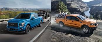 The powertrains and unibody construction obviously differentiate the maverick from the others, but it's tough to judge scale. 2020 Ford F 150 Vs Ranger Maverick Ford
