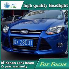 Car Styling Head Lamp Case For Ford Focus 2012 2014 Headlights Led Headlight Drl Lens Double Beam Bi Xe Led Headlights Cars Car Headliner Repair Car Led Lights