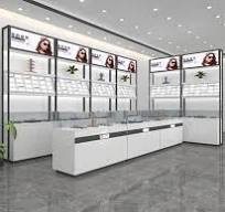 Optical Display Showcase Sunglasses Counter Wood Eyeglasses Glass Table for  Sale