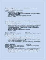 crane operator job description resume