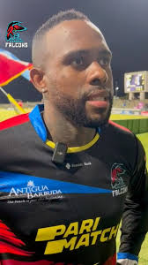 Fantastic Fabian Allen 🔥expresses his joy after a well deserved victory  and a fabulous performance last evening! 🥳, #AntiguaAndBarbudaFalcons  #AntiguaFalcons #FalconsFlyingHigh #CPL24 ...