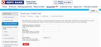 Maybe you would like to learn more about one of these? Hdfc Credit Card Status Track Credit Card Application Hdfc Bank Credit Card Status Com