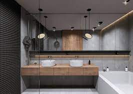 35 Foto Di Bagni Con Doppio Lavabo Dal Design Elegante E Raffinato Mondodesign It Doppio Lavabo Stile Bagno Ispirazione Bagno