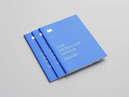 Free A4 Brochure Mockup On Behance Brochure Mockup Free Brochures Mockups Brochure Mockup Psd