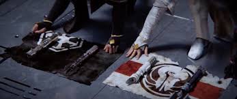 Star Wars The Old Republic Knights Of The Fallen Empire Sacrifice Trailer Members Of The Imperial Ruling Family Presenting Banners Of Vanquished Adversaries To The Empress Star Wars The Old Sith Warrior Fallen Empire