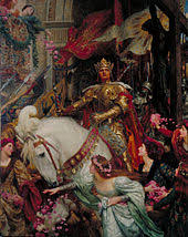 The illustrative cover painting of 'romeo and juliet' by frank dicksee. Frank Dicksee Wikipedia