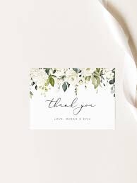 When you shop via links on our site, we may earn a small commission looking for affordable thank you cards to send to your guests for all the various wedding showers. Wedding Thank You Cards Template Printable Thank You Card Etsy