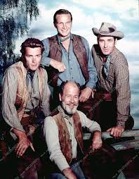 Clint Eastwood Eric Fleming Sheb Woolley And Paul Brinegar In Rawhide Clint Eastwood Clint Rawhide