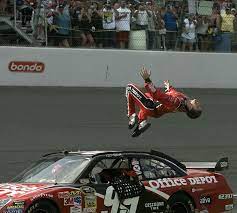 Here was a guy with undeniable talent and. 4 Celebratory Backflips Other Michigan Memories As Carl Edwards Leaves Nascar Mlive Com