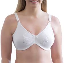 Cortland Intimates Style 7117 Full Figure Seamless Underwire Minimizer Bra White