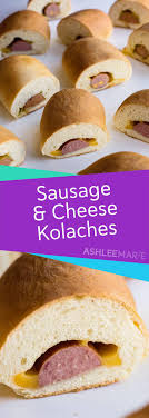 cheese and sausage kolache ashlee