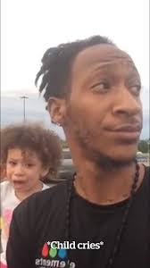 Father shows how to deal with a child's tantrum