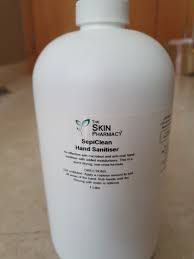 Chemically speaking, alcohols are organic molecules according to the cdc, hand sanitizer without alcohol may not kill as many germs and may only reduce the growth of germs rather than killing them outright. The Skin Pharmacy Sepiclean Hand Sanitiser With Alcohol And Moisturiser 1 Litre Local Brand Health Beauty Hand Foot Care On Carousell