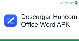 The real microsoft word app for android tablets. Hancom Office Word Apk 9 50 0 9420 Aplicacion Android Descargar