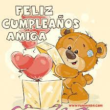 See more ideas about happy b day, birthday wishes, birthday cards. Feliz Cumpleanos Para Una Amiga Gif Descargar En Funimada Com