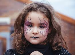 Voir tous nos costumes d'halloween pour enfants ! Maquillage Petite Fille Halloween Spiderman Halloween Face Makeup Halloween Makeup Halloween Face