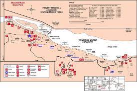 Starved Rock Hiking Map Starved Rock Map : Photos, Diagrams & Topos : Summitpost