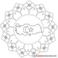 23 Nisan Mandalalari Sayfa 2 Once Okul Oncesi Ekibi Forum Sitesi Biz Bu Isi Biliyoruz Boyama Sayfalari Mandala Nisan Boyama Sayfalari